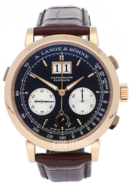 A. Lange & Söhne Saxonia Czarny/Skóra Ø41 mm 405.031