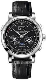 A. Lange & Söhne Saxonia Czarny/Skóra Ø42 mm 740.036