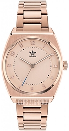 Adidas Code One Zielony/Stal w kolorze różowego złota Ø38 mm AOSY22028