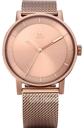 Adidas District M1 Różowe złoto/Stal w kolorze różowego złota Ø40 mm Z04-897-00