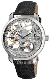 Akribos XXIV Bravura Szkieletowa tarczy/Skóra Ø42 mm AK406SS