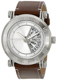 Akribos XXIV Srebrny/Skóra Ø48 mm AK552SS