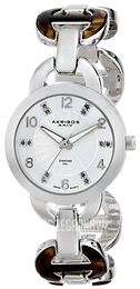 Akribos XXIV Diamond Srebrny/Żywica z tworzywa sztucznego Ø30 mm AK699SS