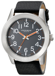 Akribos XXIV Szary/Skóra Ø46 mm AK779SSB