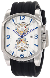 Akribos XXIV Conqueror Srebrny/Guma AKR473SS