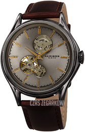 Akribos XXIV Szary/Skóra Ø40 mm AK1057GNBR