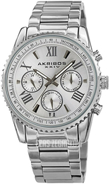 Akribos XXIV Multi-Function Srebrny/Stal Ø48 mm AK1099SS