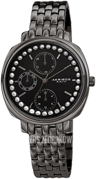 Akribos XXIV Multi-Function Czarny/Stal Ø36 mm AK1114GN