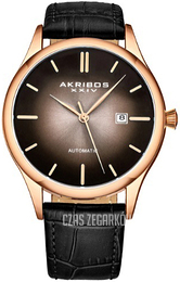 Akribos XXIV Mechanical Brązowy/Skóra Ø44 mm AK1123TTR