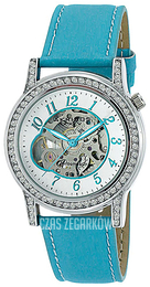 Akribos XXIV Bravura Biały/Skóra Ø38 mm AK475AQ