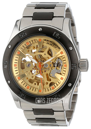 Akribos XXIV Premier Żółte złoto/Stal Ø48 mm AK477TTB