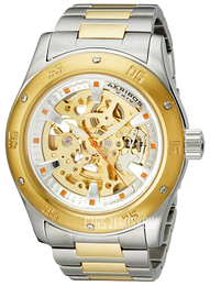 Akribos XXIV Premier Srebrny/Stal w odcieniu złota Ø48 mm AK477TTG