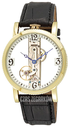 Akribos XXIV Biały/Skóra Ø42 mm AK478YG