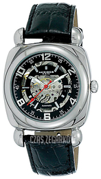 Akribos XXIV Bravura Szkieletowa tarczy/Skóra AK479SS