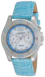 Akribos XXIV Ultimate Biały/Skóra Ø40 mm AK483BU