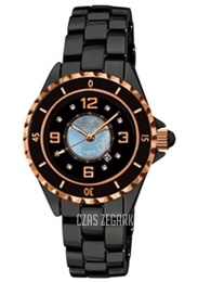 Akribos XXIV Czarny/Czeramiczna Ø34 mm AK485BKR