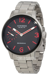 Akribos XXIV Essential Czarny/Stal Ø45.6 mm AK496RD