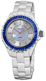 Akribos XXIV Ceramic Srebrny/Czeramiczna Ø39 mm AK498BU