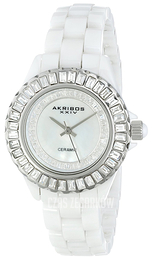 Akribos XXIV Ceramic Biały/Czeramiczna Ø34 mm AK518SSW
