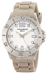 Akribos XXIV Essential Biały/Guma Ø51 mm AK536GY