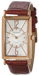 Akribos XXIV Essential Srebrny/Skóra AK543BR