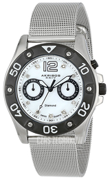 Akribos XXIV Multi-Function Biały/Stal Ø40 mm AK553SSB