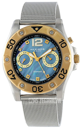 Akribos XXIV Multi-Function Niebieski/Stal Ø40 mm AK553SSG