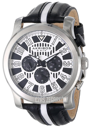 Akribos XXIV Multi-Function Biały/Skóra Ø45 mm AK554WT