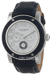 Akribos XXIV Multi-Function Biały/Skóra Ø43 mm AK560BU