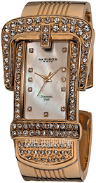 Akribos XXIV Biały/Stal w kolorze różowego złota AK563RG