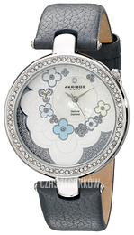 Akribos XXIV Diamond Biały/Skóra Ø39 mm AK601GY