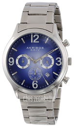 Akribos XXIV Ultimate Niebieski/Stal Ø43 mm AK607BU