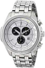 Akribos XXIV Srebrny/Stal Ø48 mm AK617SS