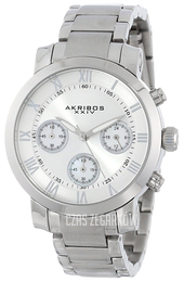 Akribos XXIV Grandiose Srebrny/Stal Ø36.5 mm AK623SS