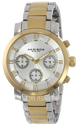 Akribos XXIV Grandiose Srebrny/Stal Ø36.5 mm AK623TT