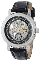 Akribos XXIV Retro Czarny/Skóra Ø42.5 mm AK634SSB