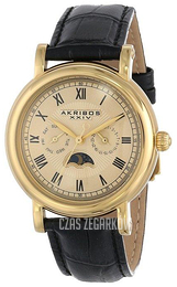 Akribos XXIV Multi-Function Beżowy/Skóra Ø40 mm AK635YG