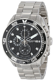 Akribos XXIV Grandiose Czarny/Stal Ø46 mm AK646SSB