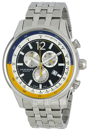 Akribos XXIV Grandiose Czarny/Stal Ø48 mm AK650SS