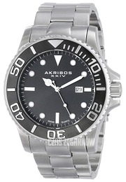 Akribos XXIV Essential Czarny/Stal Ø45.5 mm AK674SSB