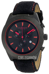 Akribos XXIV Ultimate Czarny/Skóra Ø48 mm AK701RD