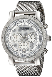 Akribos XXIV Grandiose Srebrny/Stal Ø46 mm AK713SS