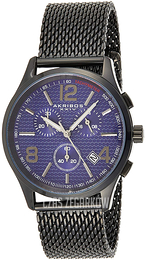 Akribos XXIV Niebieski/Stal Ø42.5 mm AK719BU