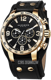 Akribos XXIV Czarny/Skóra Ø49 mm AK727YG