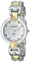 Akribos XXIV Biały/Stal w odcieniu złota Ø31 mm AK755TTG