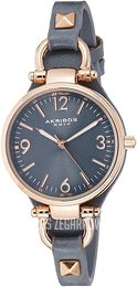 Akribos XXIV Classic Szary/Stal w kolorze różowego złota Ø32 mm AK761GY