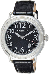 Akribos XXIV Czarny/Skóra Ø44 mm AK770SSB