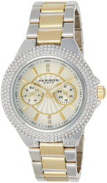 Akribos XXIV Szampański/Stal w odcieniu złota Ø43 mm AK789TTG