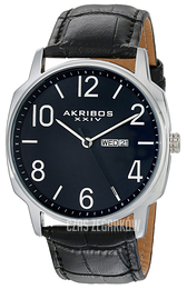 Akribos XXIV Niebieski/Skóra Ø43 mm AK801BU