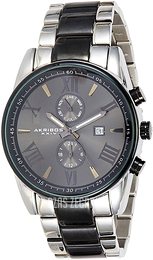 Akribos XXIV Multi-Function Szary/Stal Ø45 mm AK812TTB